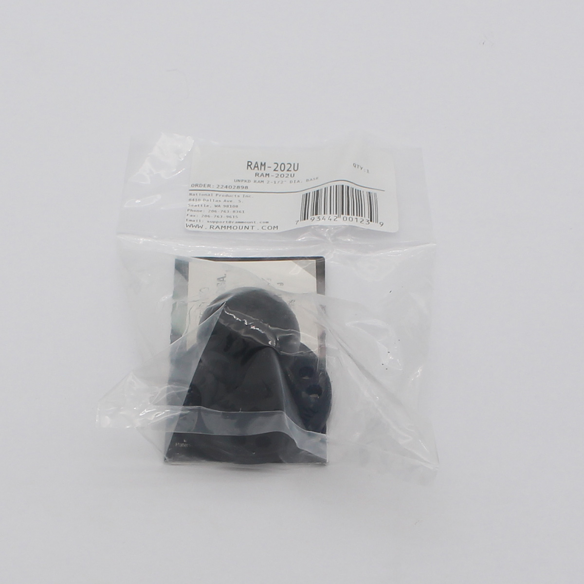1.5" RAM-Mount with Round Base - Image 3