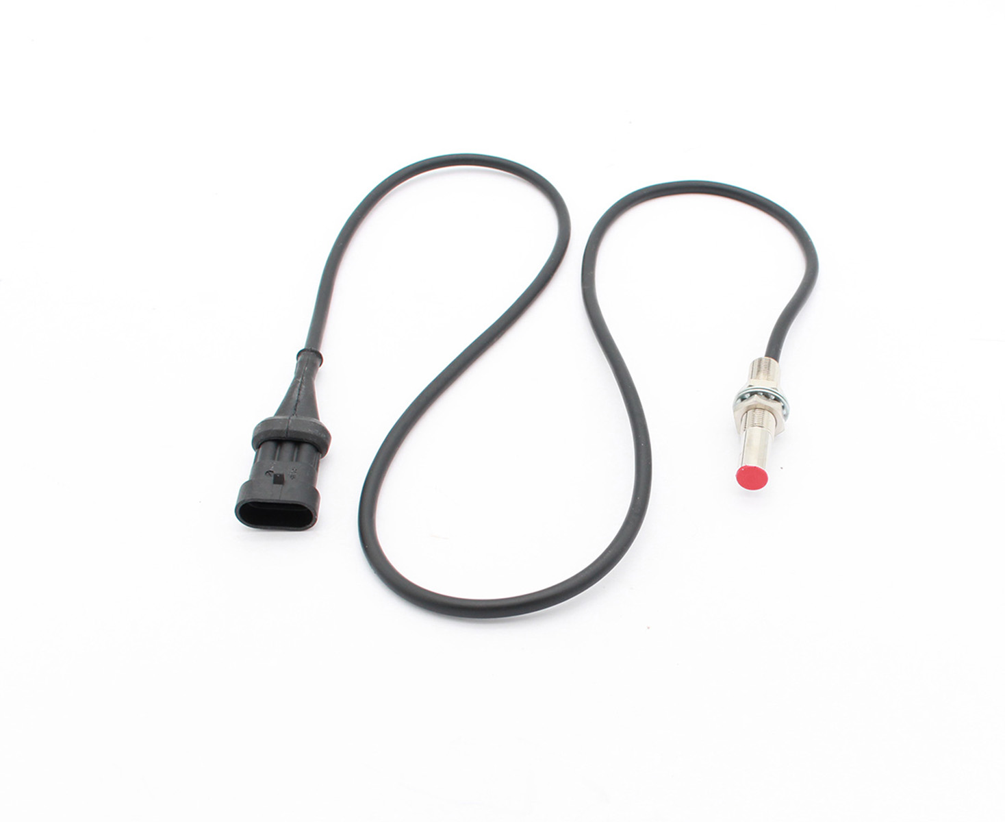 Working position sensor, 1 m cable, with AMP connector - AS ...